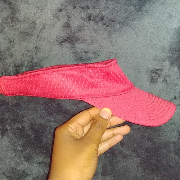 Red Sport Visor - Picture 2 of 3